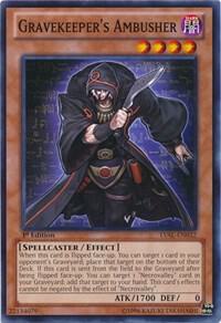 Gravekeeper's Ambusher LVAL-EN032 card from Legacy of the Valiant