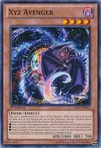 Xyz Avenger LVAL-EN042 card from Legacy of the Valiant