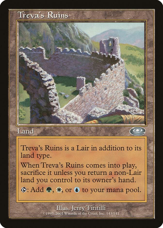 Treva's Ruins 143 card from Planeshift