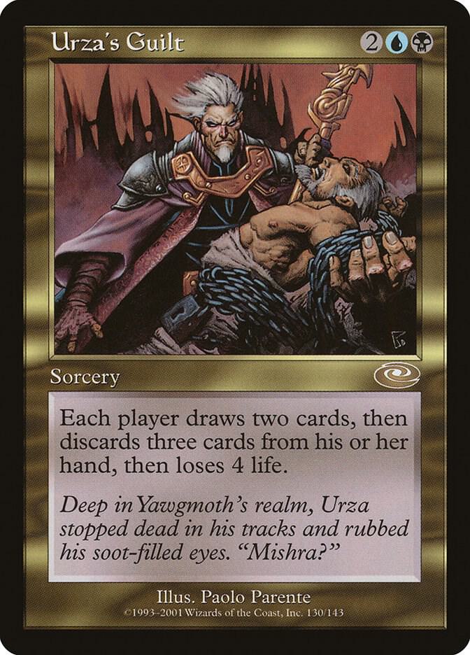 Urza's Guilt 130 card from Planeshift