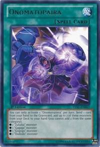 Onomatopaira LVAL-EN067 card from Legacy of the Valiant