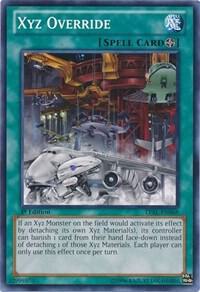 Xyz Override LVAL-EN068 card from Legacy of the Valiant