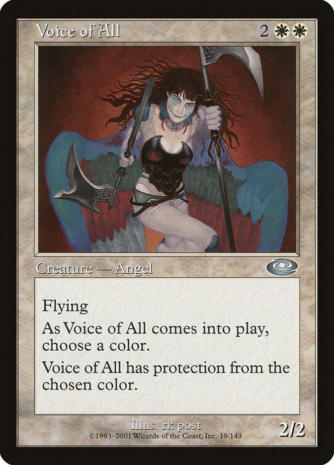Voice of All 19 card from Planeshift
