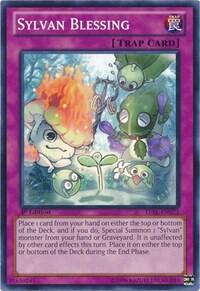 Sylvan Blessing LVAL-EN073 card from Legacy of the Valiant