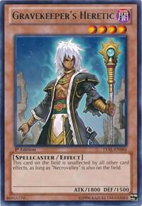 Gravekeeper's Heretic LVAL-EN084 card from Legacy of the Valiant