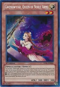 Gwenhwyfar, Queen of Noble Arms LVAL-EN086 card from Legacy of the Valiant