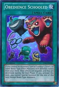 Obedience Schooled LVAL-EN088 card from Legacy of the Valiant