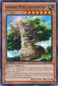 Alpacaribou, Mystical Beast of the Forest LVAL-EN095 card from Legacy of the Valiant
