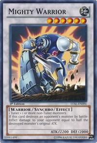 Mighty Warrior LVAL-EN096 card from Legacy of the Valiant