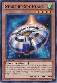 Starship Spy Plane LVAL-EN099 card from Legacy of the Valiant