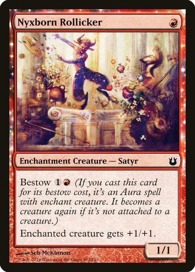 Nyxborn Rollicker 102 card from Born of the Gods