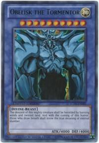 Obelisk the Tormentor LC01-EN001 card from Legendary Collection 1