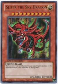 Slifer the Sky Dragon LC01-EN002 card from Legendary Collection 1