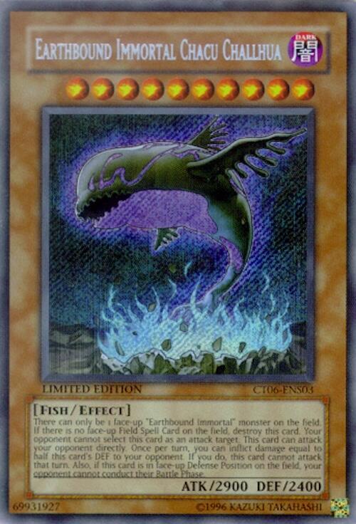 Earthbound Immortal Chacu Challhua CT06-ENS03 card from 2009 Collectors Tin