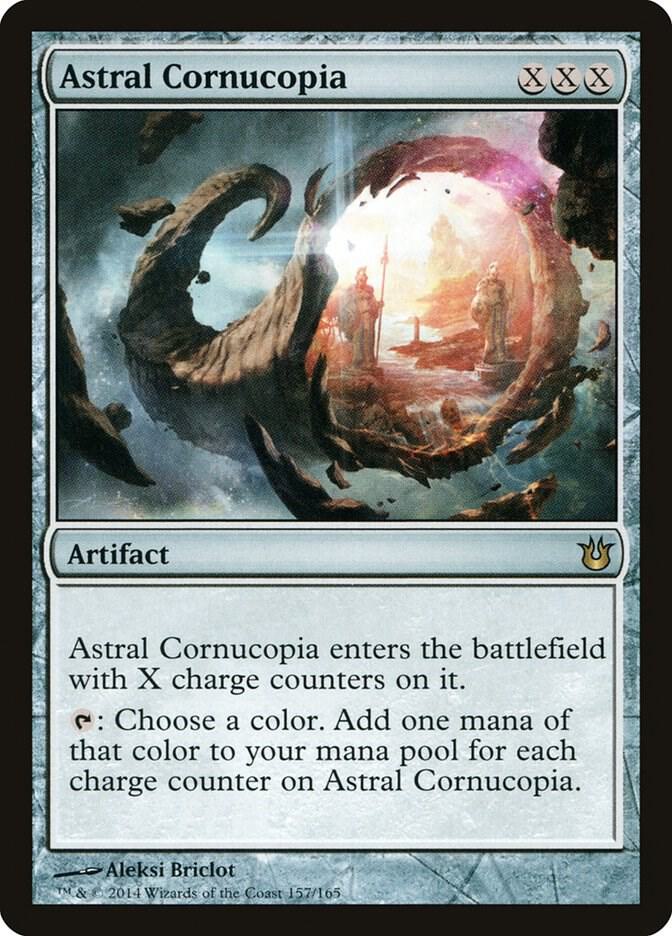 Astral Cornucopia 157 card from Born of the Gods