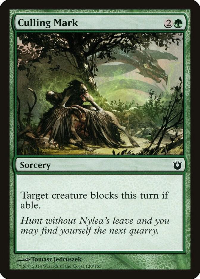Culling Mark 120 card from Born of the Gods