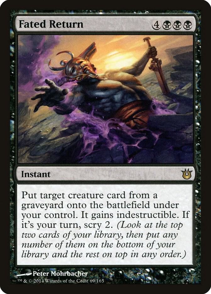 Fated Return 69 card from Born of the Gods