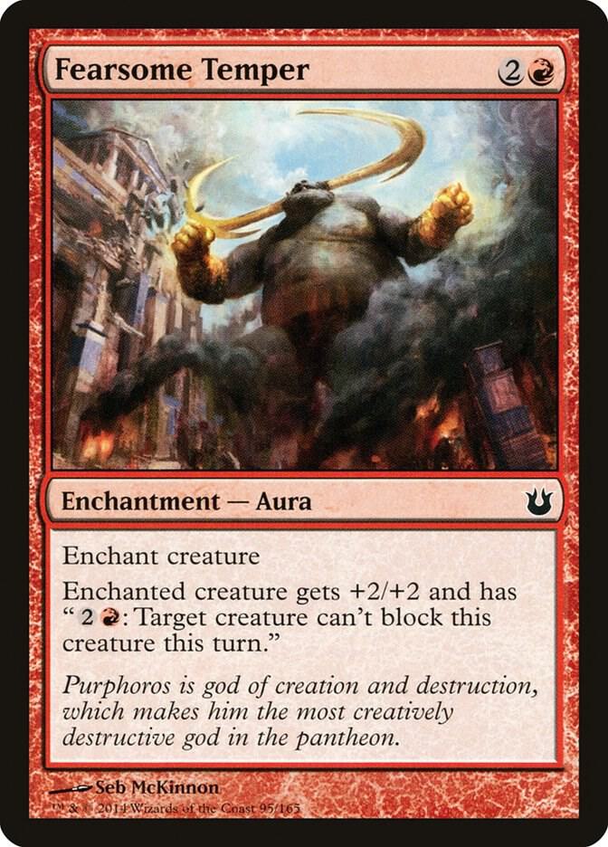 Fearsome Temper 95 card from Born of the Gods