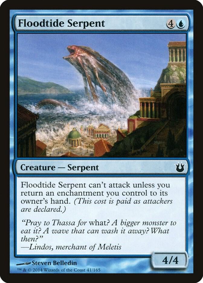 Floodtide Serpent 41 card from Born of the Gods
