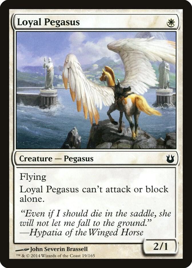 Loyal Pegasus 19 card from Born of the Gods