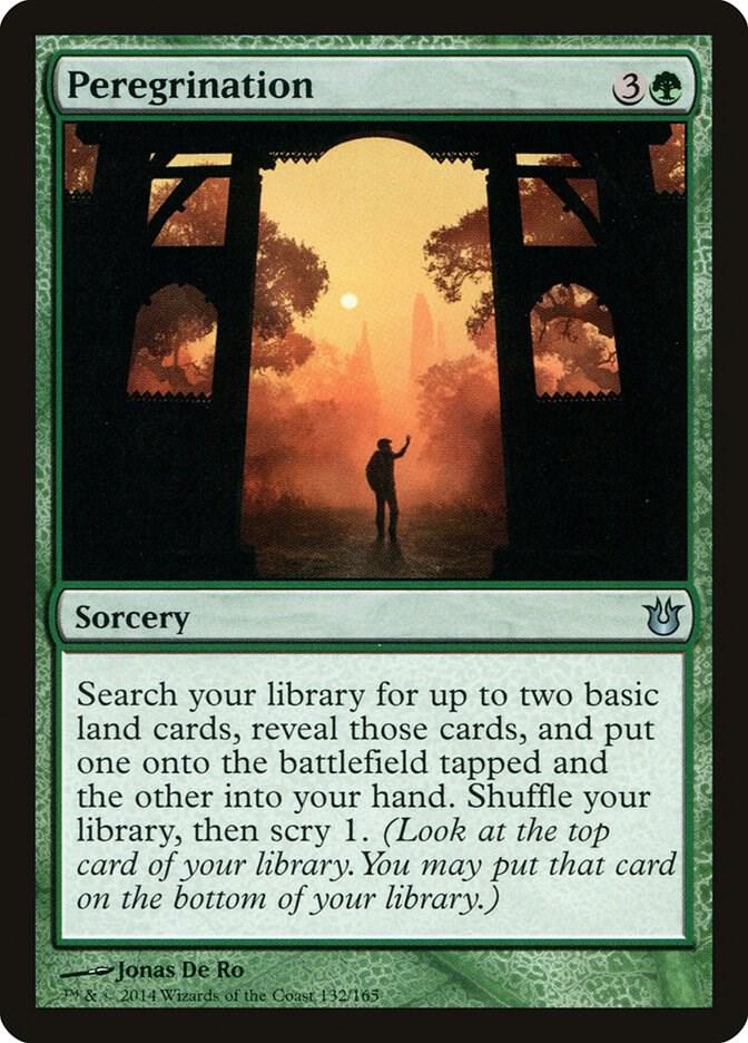 Peregrination 132 card from Born of the Gods