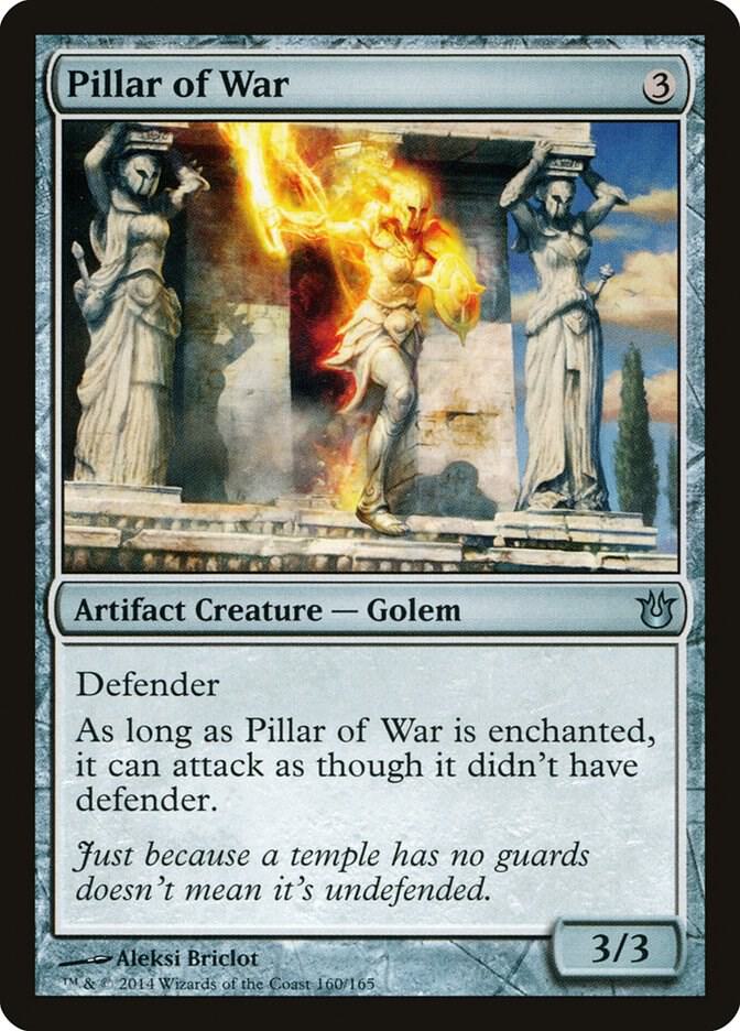 Pillar of War 160 card from Born of the Gods
