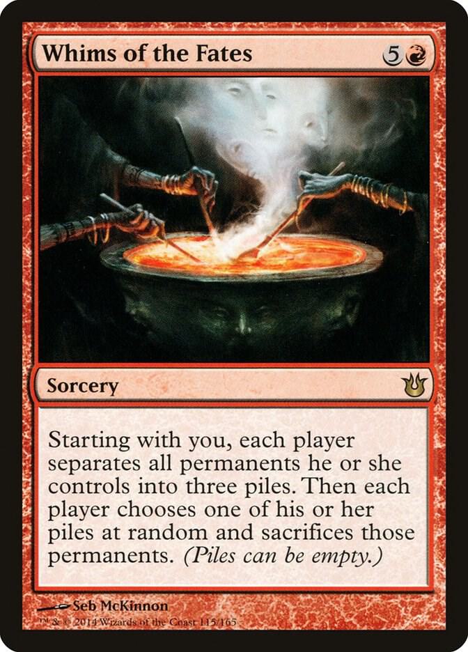 Whims of the Fates 115 card from Born of the Gods