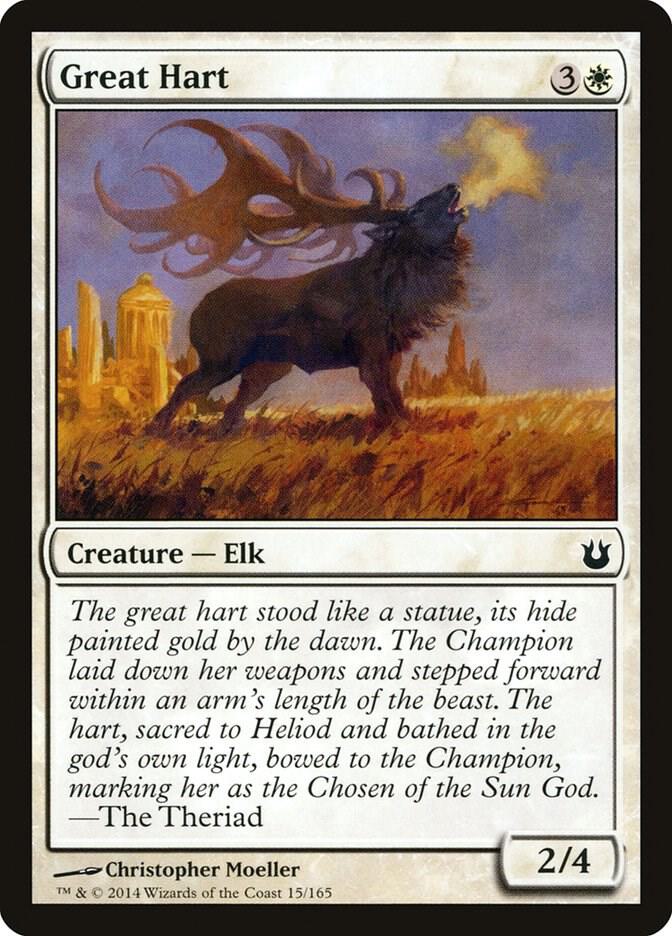 Great Hart 15 card from Born of the Gods