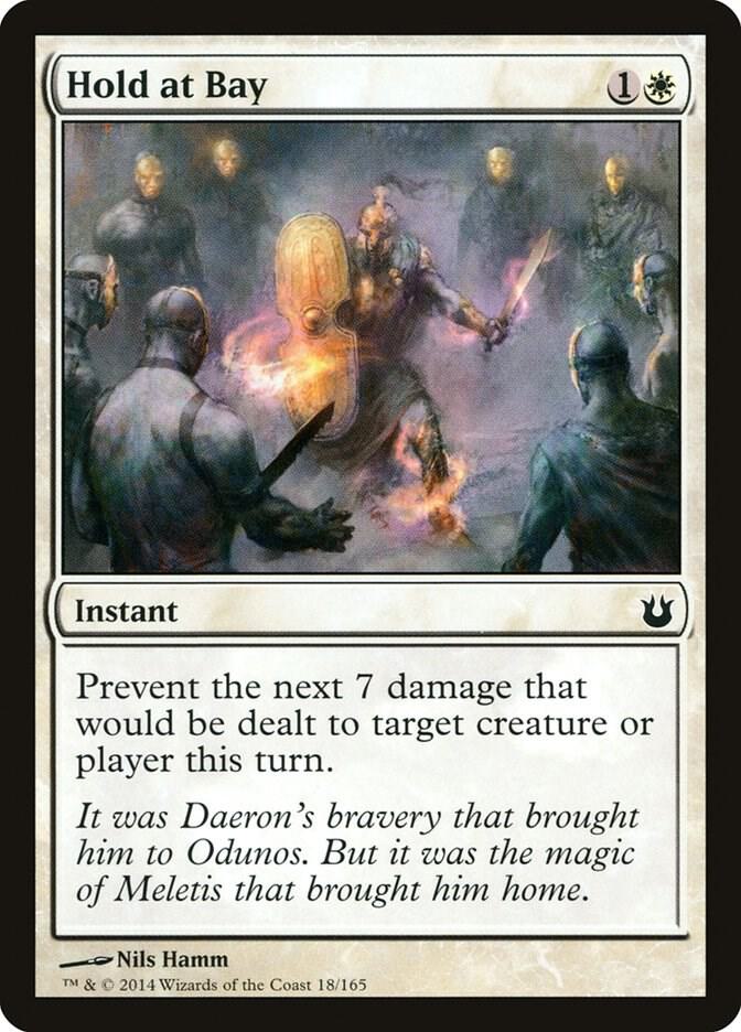Hold at Bay 18 card from Born of the Gods