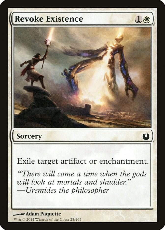 Revoke Existence 25 card from Born of the Gods