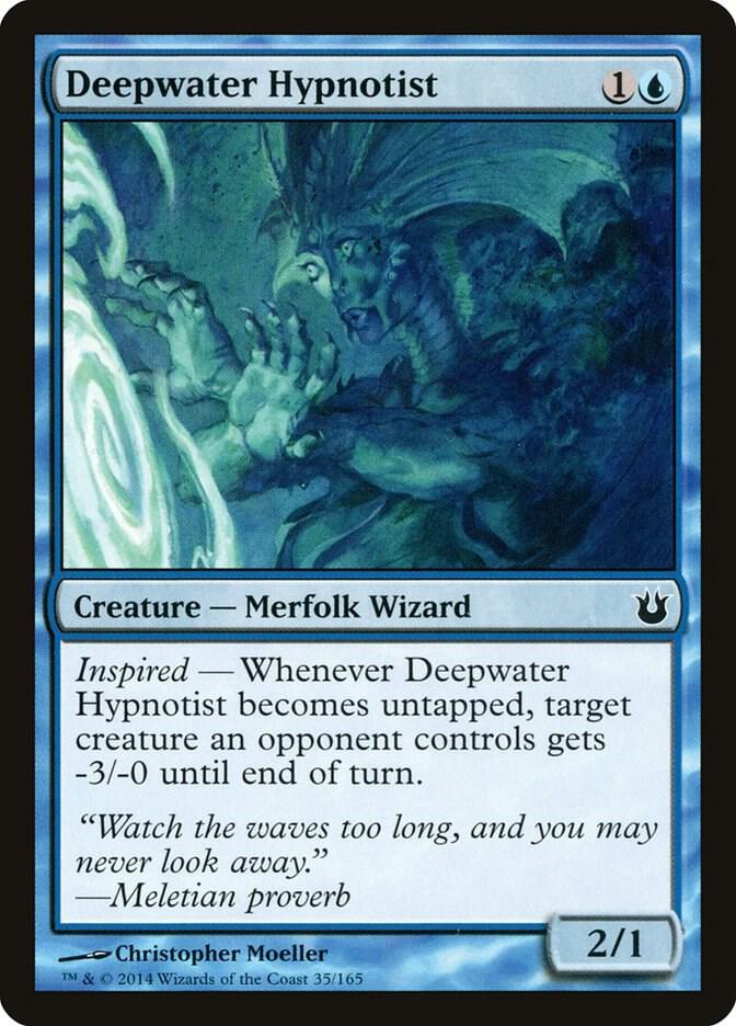 Deepwater Hypnotist 35 card from Born of the Gods