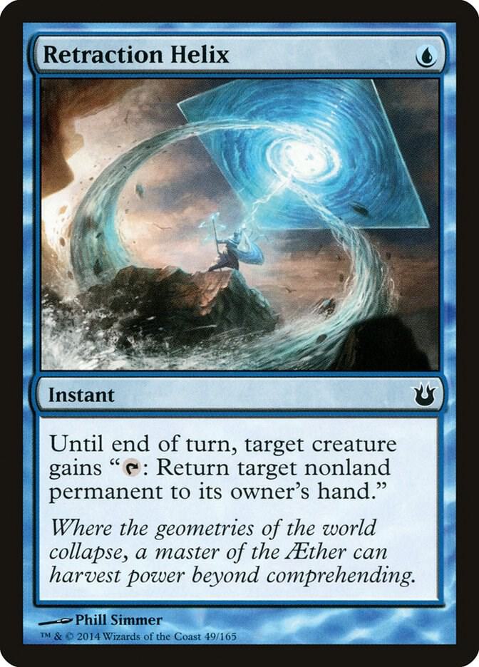 Retraction Helix 49 card from Born of the Gods