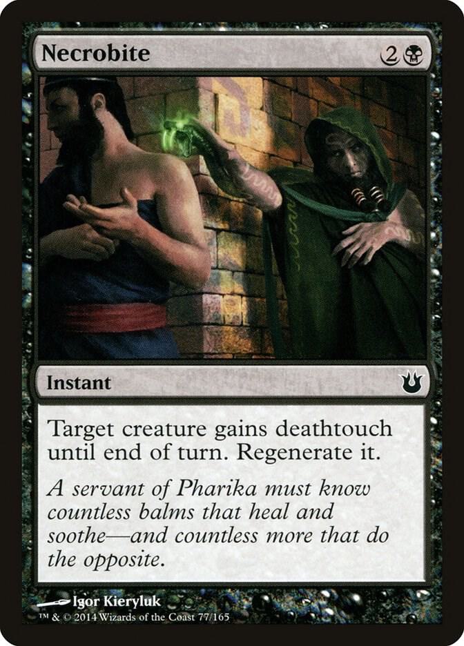 Necrobite 77 card from Born of the Gods