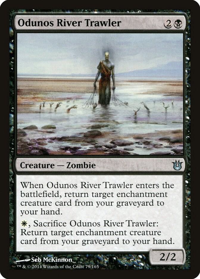 Odunos River Trawler 79 card from Born of the Gods
