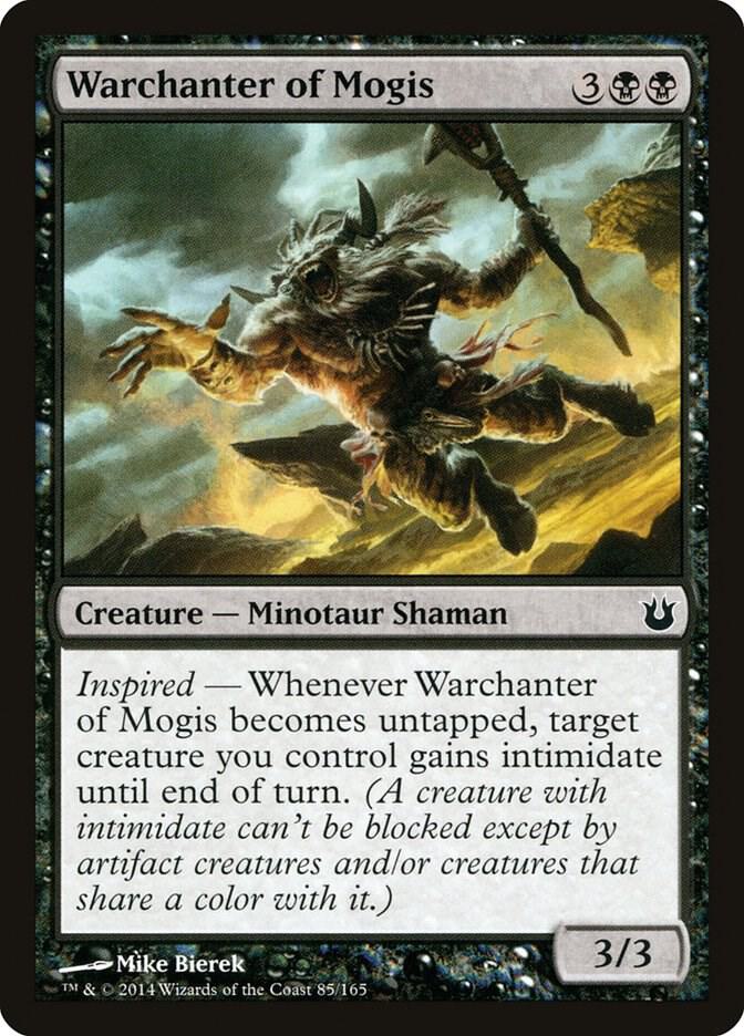 Warchanter of Mogis 85 card from Born of the Gods