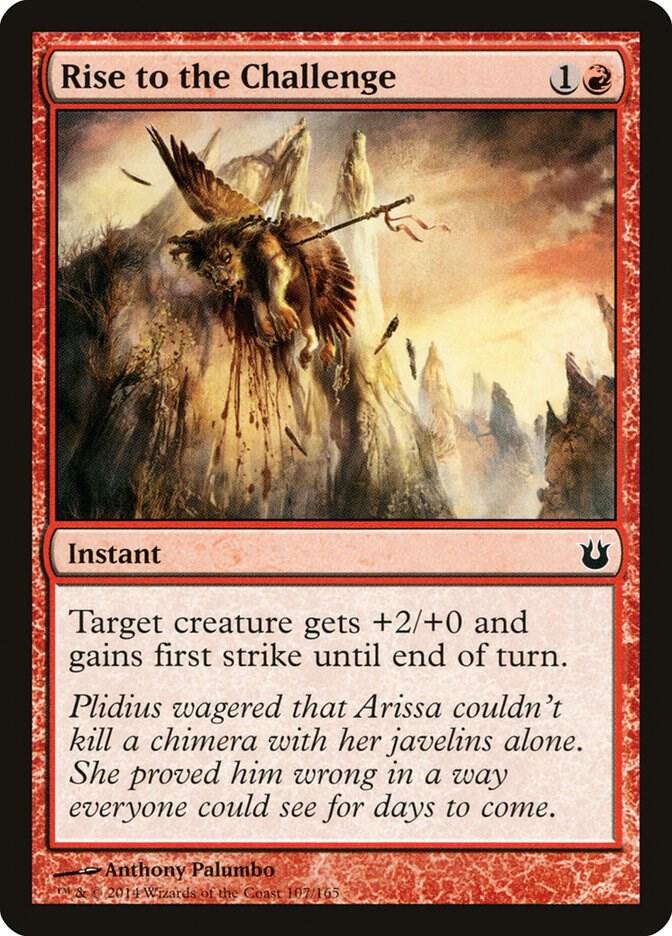 Rise to the Challenge 107 card from Born of the Gods