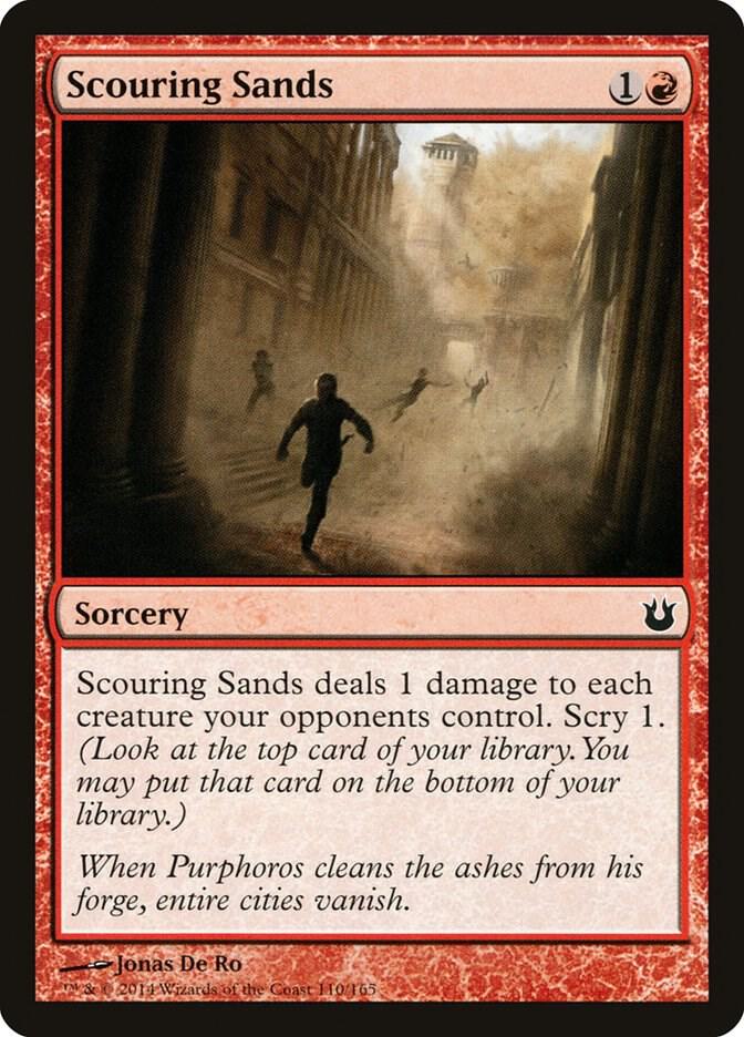 Scouring Sands 110 card from Born of the Gods