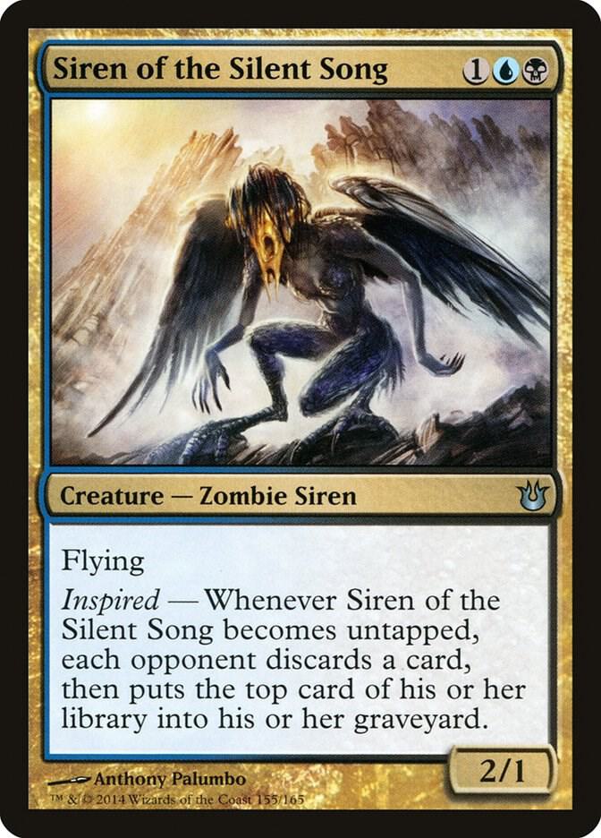 Siren of the Silent Song 155 card from Born of the Gods