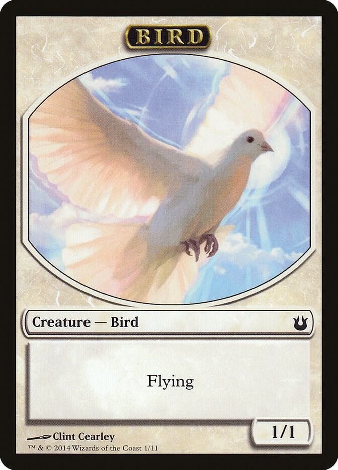 Bird Token 1 card from Born of the Gods