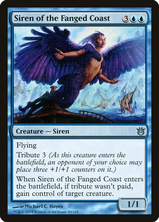 Siren of the Fanged Coast 50 card from Born of the Gods