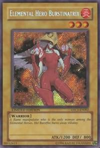 Elemental HERO Burstinatrix EHC1-EN002 card from Elemental Hero Collection 1