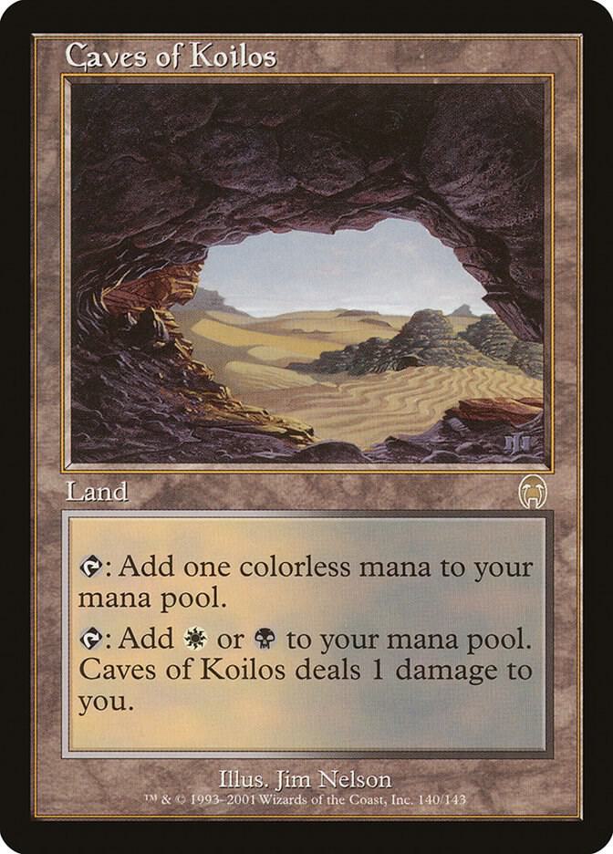 Caves of Koilos 140 card from Apocalypse
