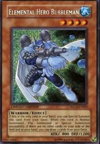Elemental HERO Bubbleman EHC1-EN003 card from Elemental Hero Collection 1