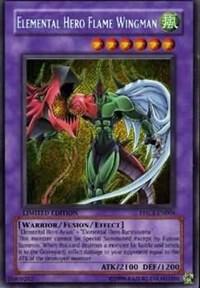Elemental HERO Flame Wingman EHC1-EN004 card from Elemental Hero Collection 1