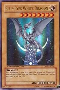 Blue-Eyes White Dragon YAP1-EN001 card from Anniversary Pack