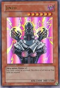 Jinzo YAP1-EN007 card from Anniversary Pack