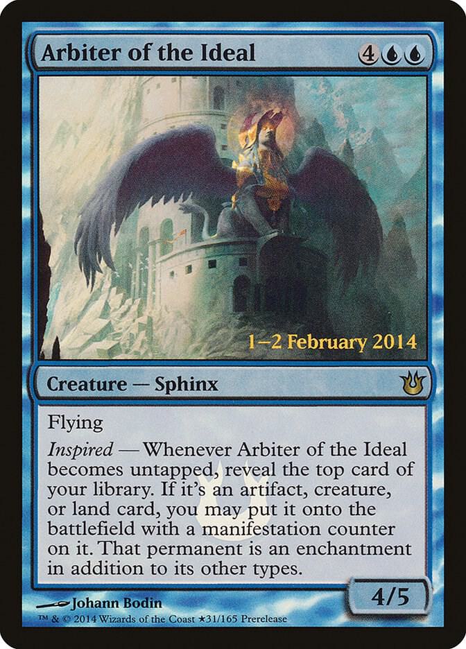 Arbiter of the Ideal 31 card from Prerelease Cards