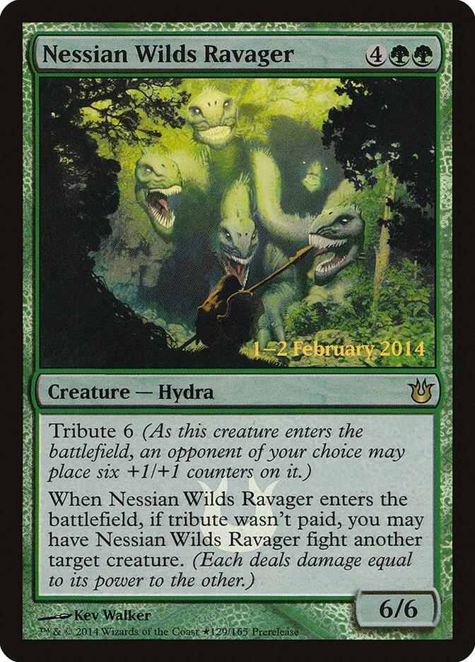 Nessian Wilds Ravager 129 card from Prerelease Cards