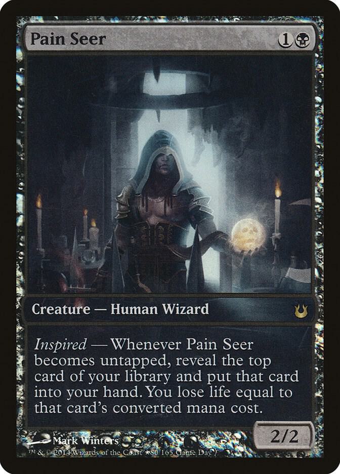 Pain Seer 80 card from Game Day & Store Championship Promos