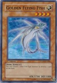 Golden Flying Fish PTDN-EN086 card from Phantom Darkness